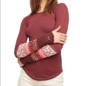 Free People In the mix cuff thermal